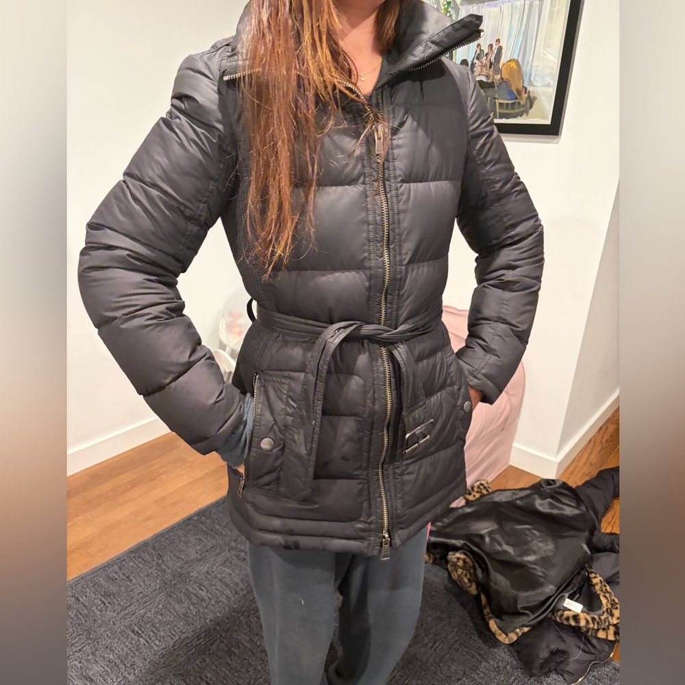 Burberry Black Puffer Jacket